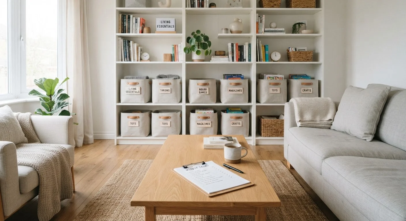 A Room-by-Room Audit for Household Organization