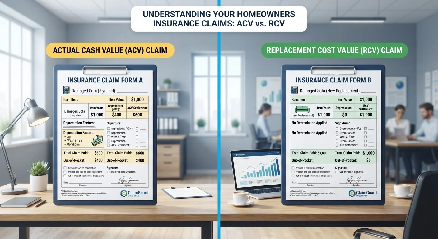 Actual Cash Value vs. Replacement Cost: Why the Difference Matters After a Loss