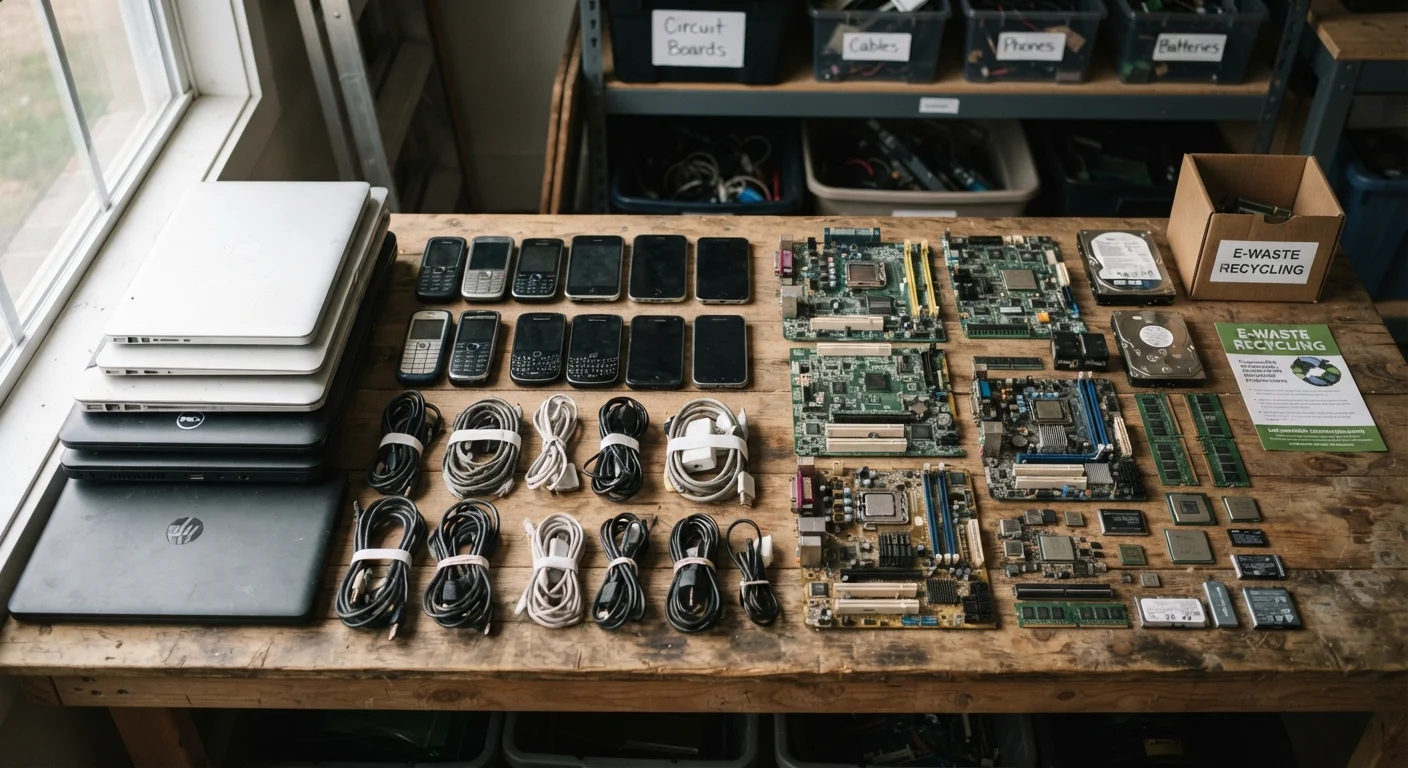 Before You Throw It Away: What Electronics Recycling Actually Involves