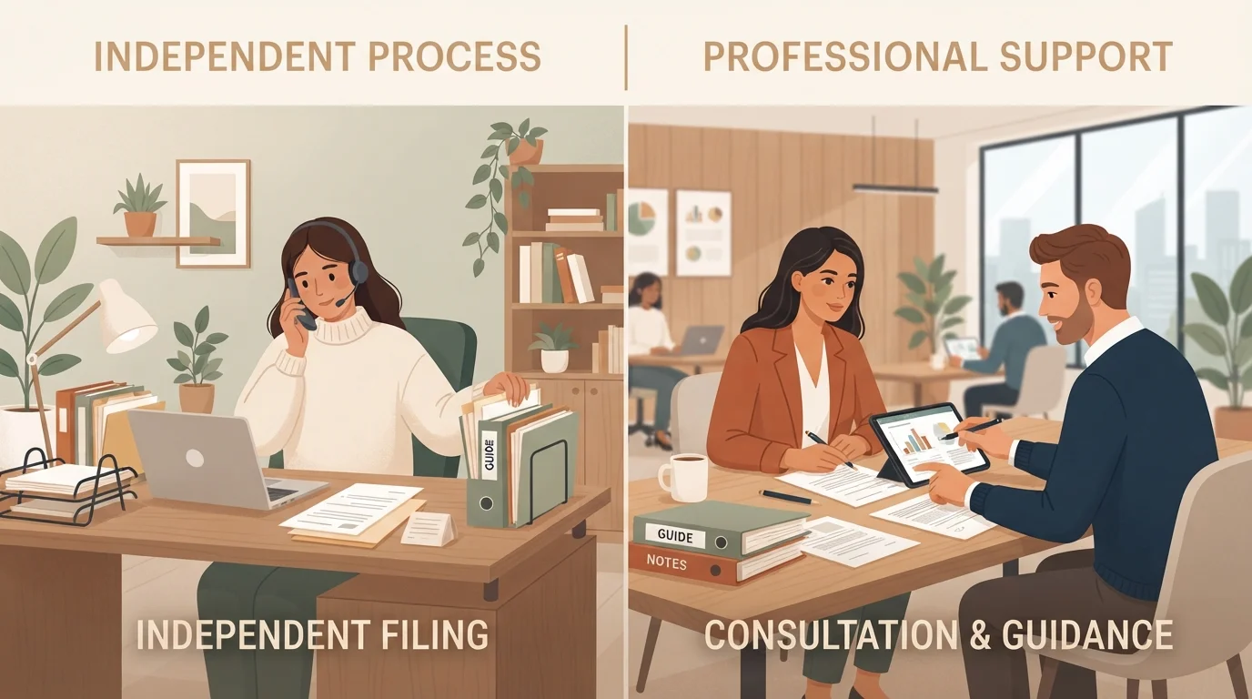 Filing a Claim on Your Own vs. Through an Agent