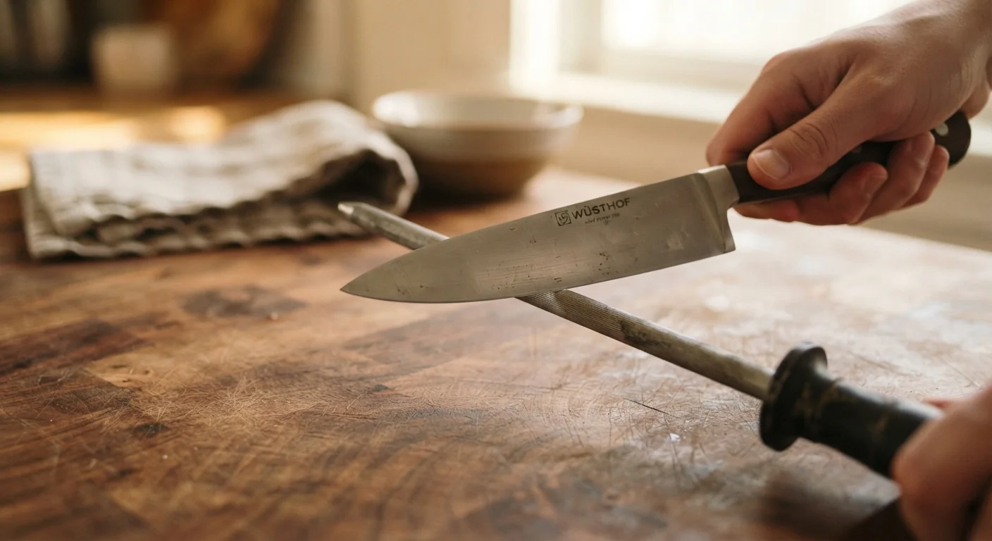 Keeping Your Knives Sharp: The Difference Between Honing and Sharpening