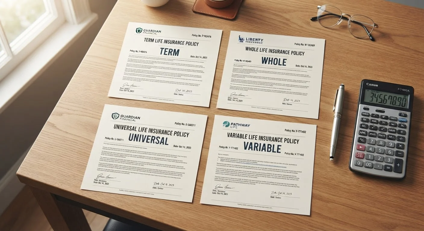 Life Insurance Coverage Types: Term, Whole, Universal, and Variable Unpacked