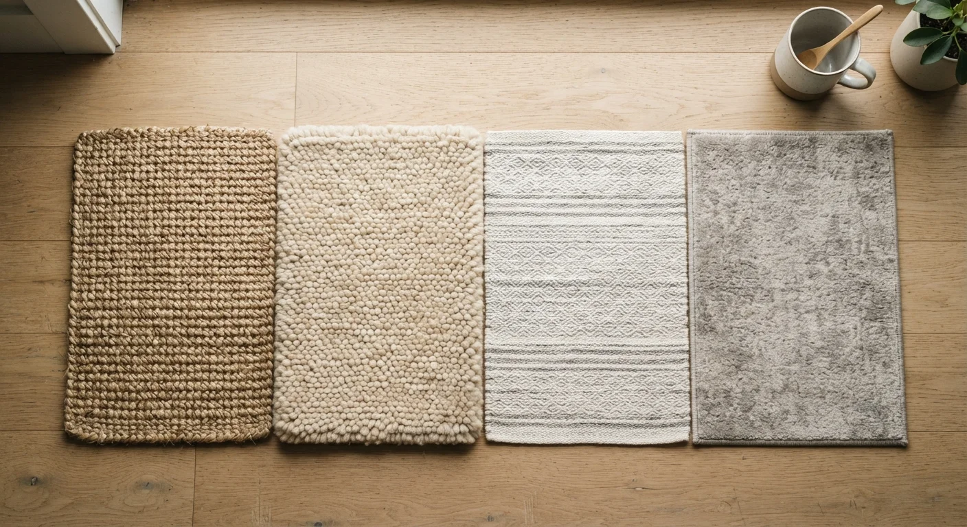 Natural Fiber vs. Synthetic Rugs: Durability, Feel, and Practical Trade-Offs