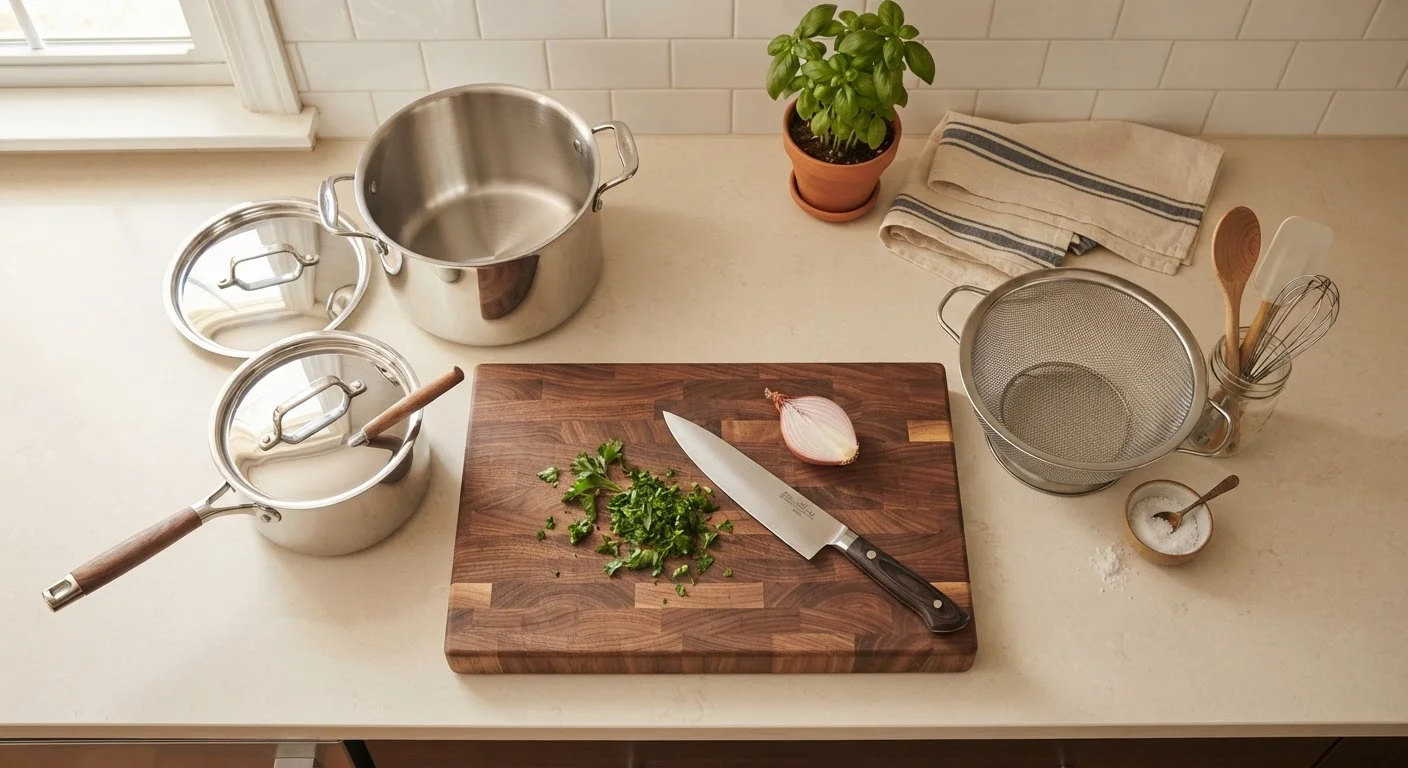 Outfitting Your First Kitchen: What You Actually Need to Start