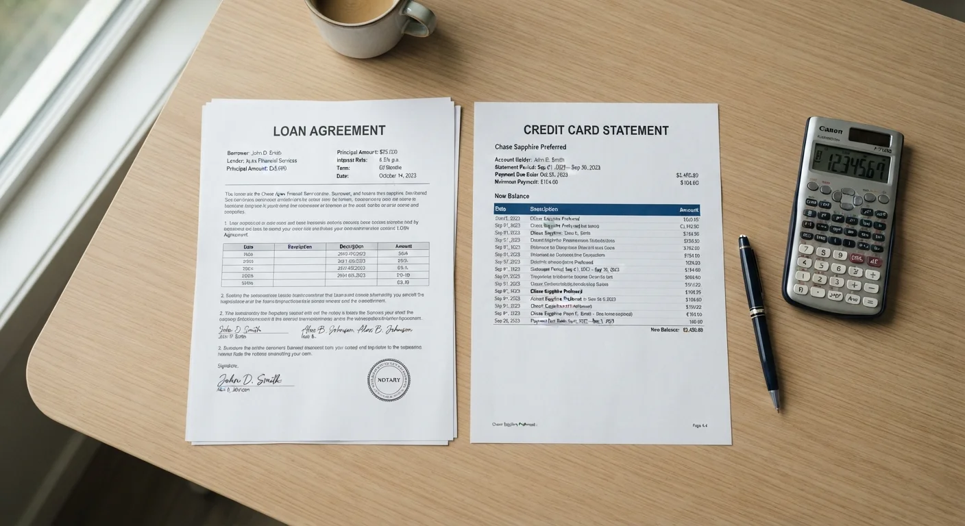 Personal Loan vs. Credit Card for Large Expenses