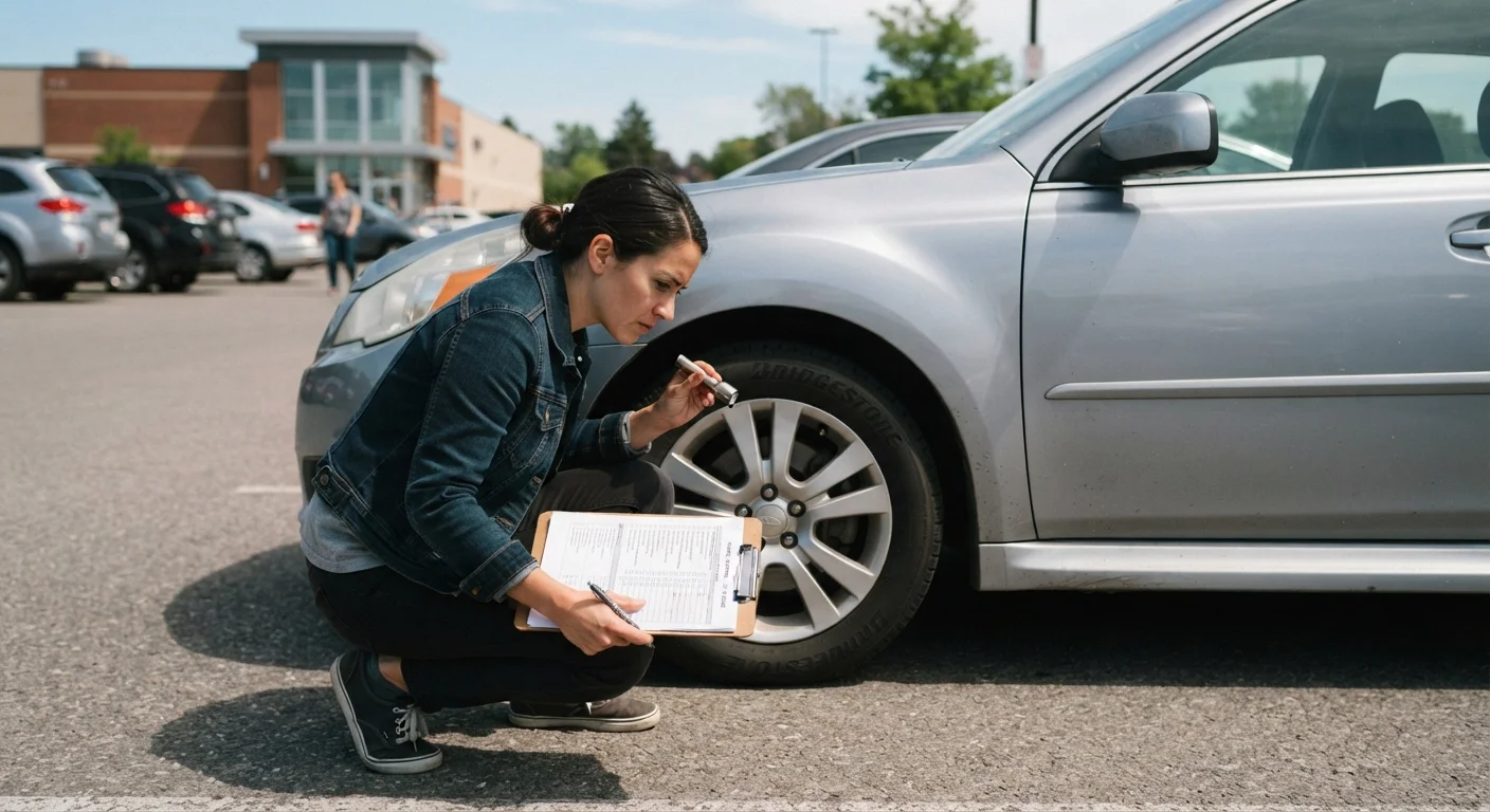 Pre-Purchase Inspection Checklist for a Used Vehicle