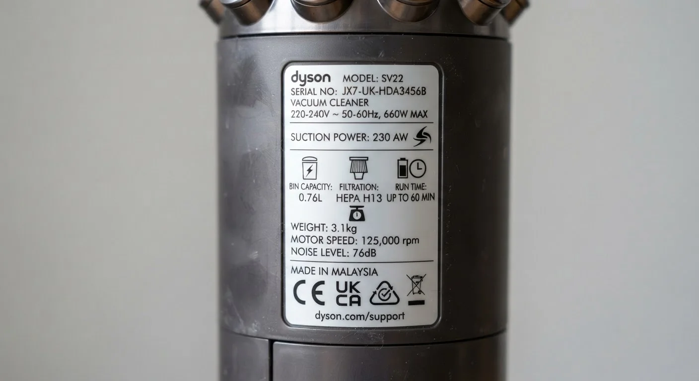 Reading a Vacuum Cleaner Spec Sheet Without Getting Lost
