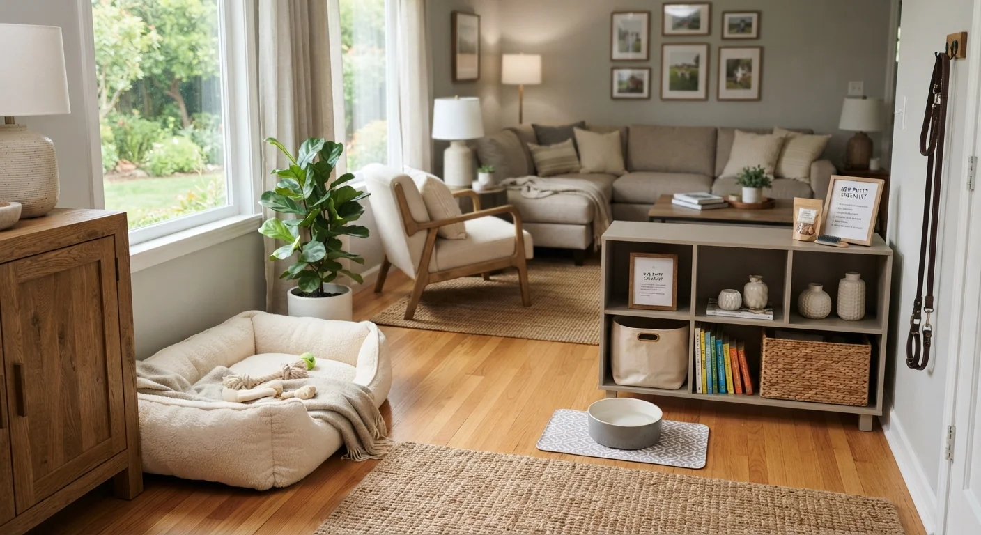 Setting Up a Safe Living Space for a New Pet