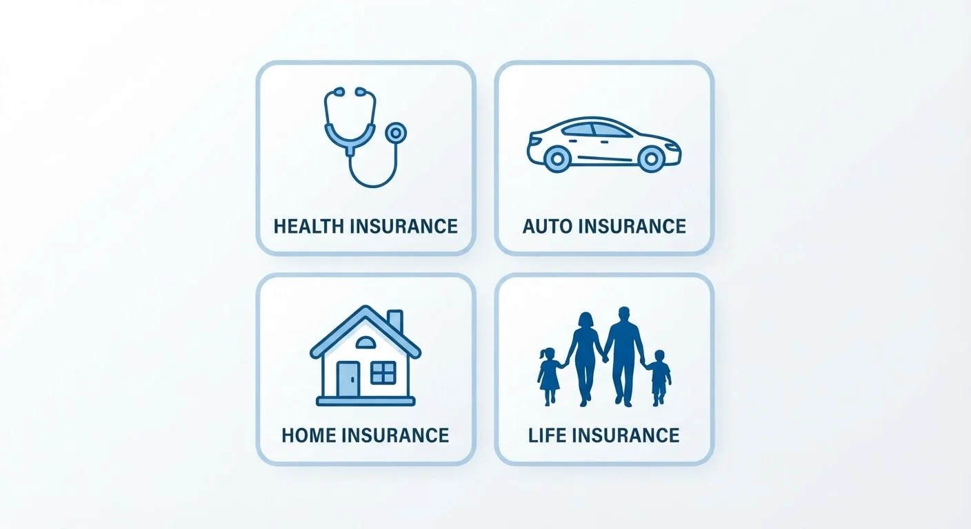 The Four Pillars of Personal Insurance: Health, Auto, Home, and Life Explained