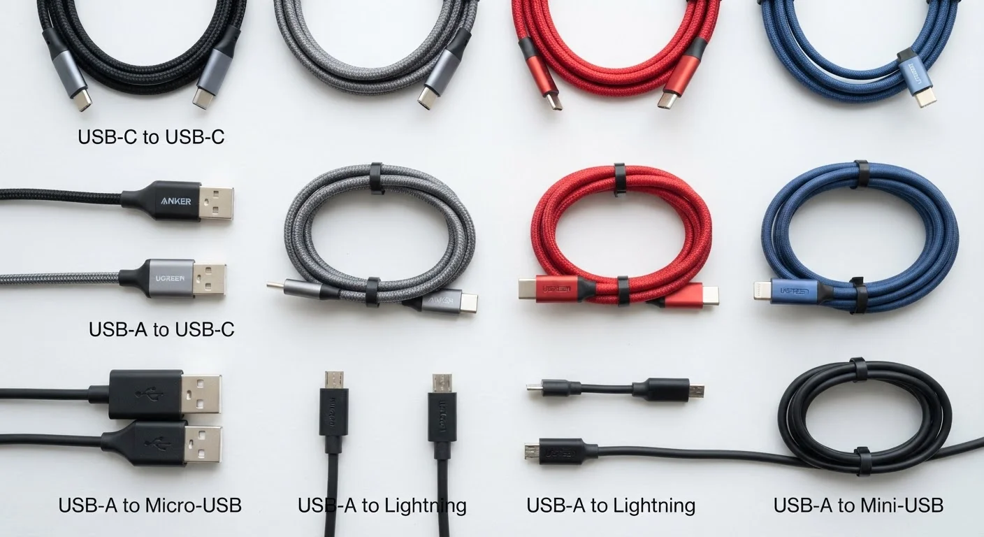 USB-A, USB-C, and Micro-USB: Understanding the Cable Alphabet