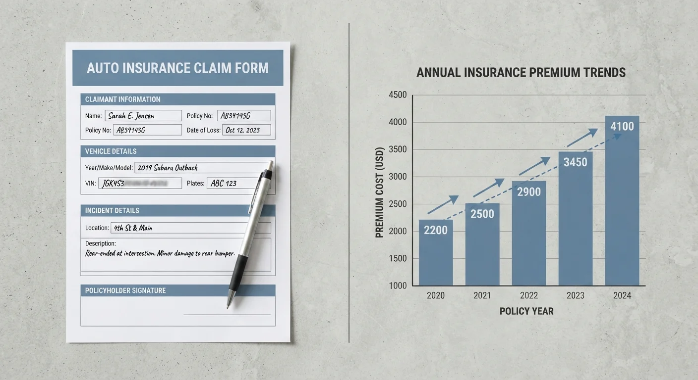 When Filing a Claim Actually Raises Your Premiums
