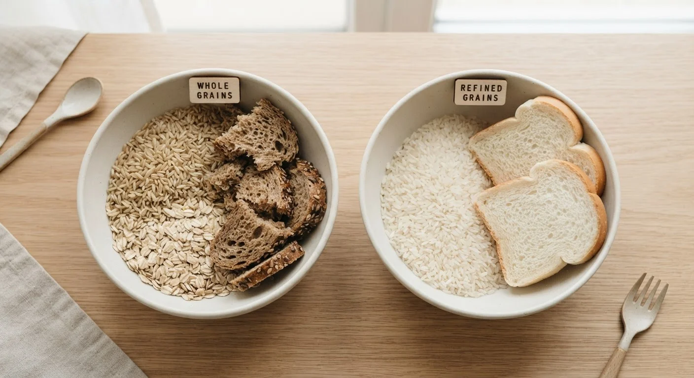 Whole Grains vs. Refined Grains: What the Difference Means for Your Diet