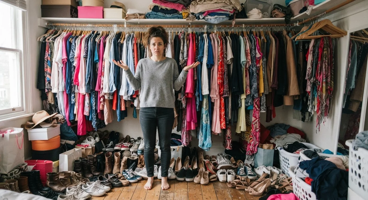 Why a Bigger Closet Doesn't Always Mean More to Wear