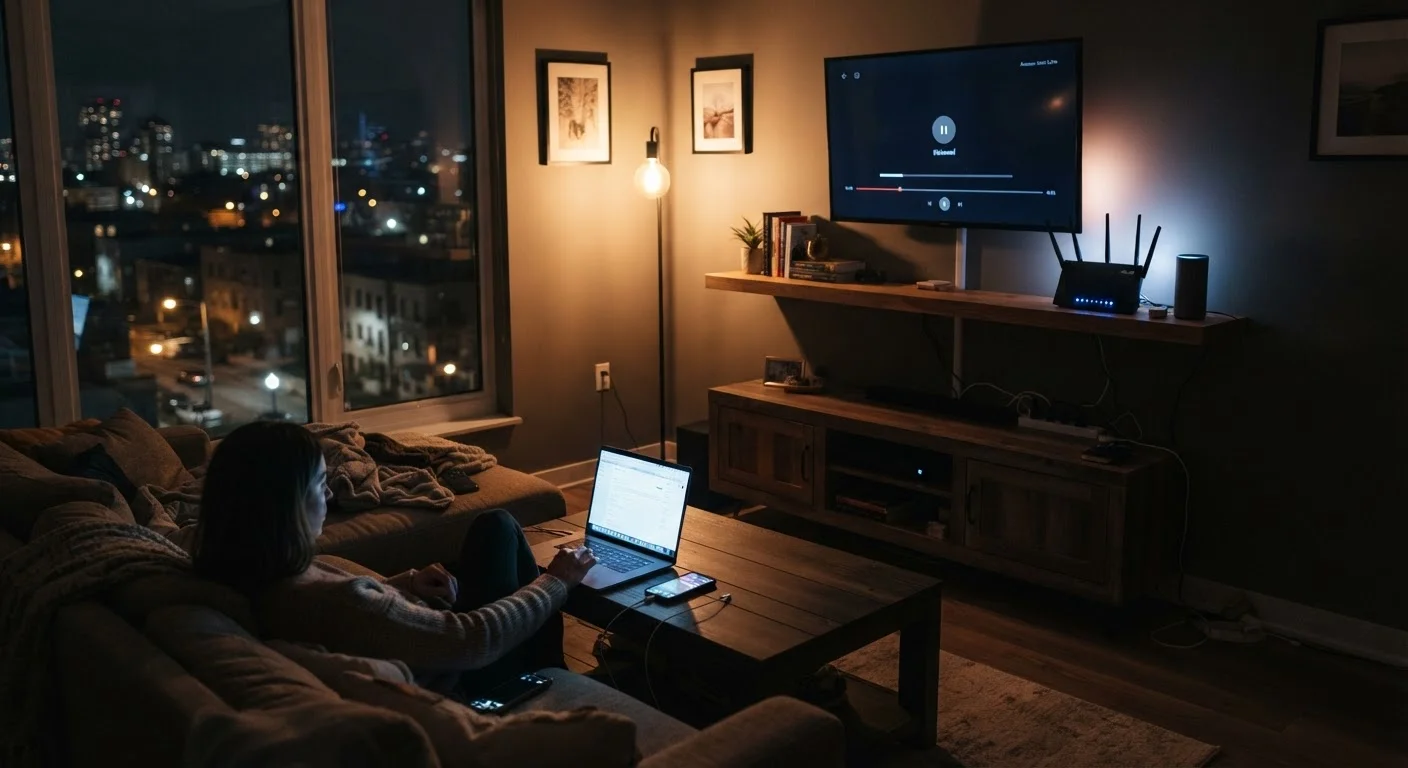 Why Your Wi-Fi Slows Down at Night (And What's Really Going On)